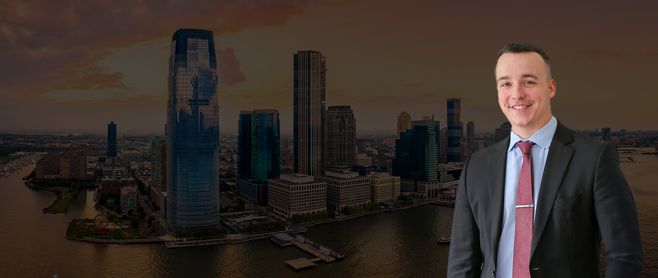 Joseph A. DiPiazza with River Vale Skyline in the background